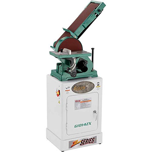 Grizzly G1014ZX Combination Sander with Cabinet Stand