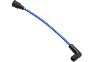 Vkinman 18-5228-1 Premium MagForce 9" Marine Spark Plug Wire Lead 8MM Replacement for Mercury 84-813715A1