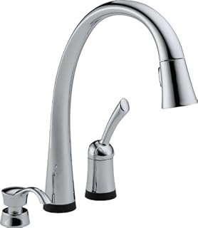 Delta Faucet Pilar Single Handle Touch Kitchen Sink Faucet With