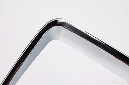 image for Nicebee Silver 4pcs Car Tail Light Guard Rear Lamp Trim Cover Ring Out
