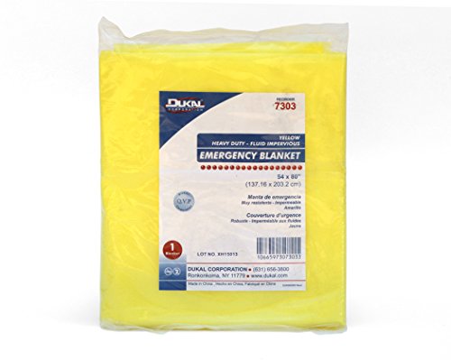 image for Medique Products 87801 Disposable Emergency Blanket, 54-Inch X 80-Inch
