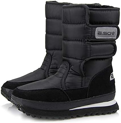 XIANV Women Snow Boots Anti-Slip Soles Waterproof Non-Slip Warm Padded Shoes