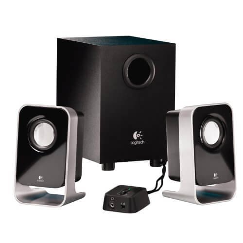 Logitech LS21 2.1 Stereo Speaker System Electronics