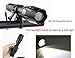 LED Flashlight 1200lm Rechargeable Tactical Military Handheld L2 Zoomable Metal Water-resistant -- 18650 Rechargeable Battery,USB Charger Adapter,Bike Mount, USB Cable,Gift Box Included