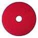 3M Red Buffer Pad 5100, 17 in, 5/Case