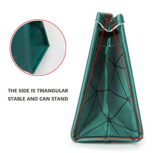 PU Leather Makeup Pouch Bag for Women Girls Men, Geometric Print, Water-resistant Portable Cosmetic Bag Toiletry Bag Travel Organizer, Lightweight, Large Capacity, Zipper(Large) 5 PU Leather Makeup Pouch Bag for Women Girls Men, Geometric Print, Water-resistant Portable Cosmetic Bag Toiletry Bag Travel Organizer, Lightweight, Large Capacity, Zipper(Large)