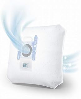 Siemens PowerProtect Staubsaugerbeutel VZ41FGALL (4 Stück), mit Verschluss, effizienter Motorschutz, 50% längere Nutzungsdauer, alle Baureihen außer VS08, VS01