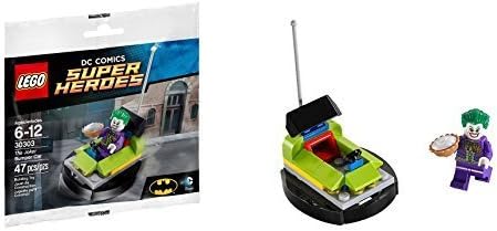 lego joker bumper car