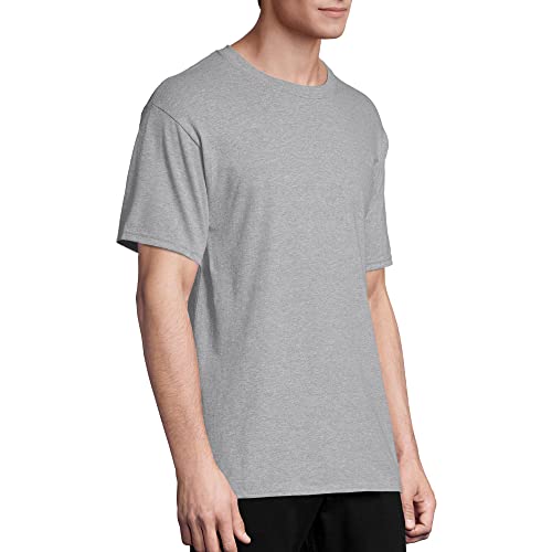 Hanes mens Essentials Short Sleeve Tshirt Value Pack (4pack) athletic