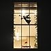 Teak Isle Christmas Window Decoration, Flying Angel