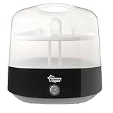Tommee Tippee Closer to Nature Electric Steam Sterilizer - Sterilizes in 5 Minutes, BPA-Free