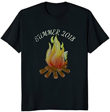 Summer Fun 2018 Camping, Campfires, Bonfires T-Shirt