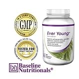 Ever Young - Anti-Aging Nutrition for Skin & Organ Protection with L-Carnosine, Acetyl-L-Carnitine, DMAE by Baseline Nutritionals Health Products