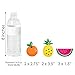 Big Dot of Happiness Tutti Fruity - DIY Shaped Frutti Summer Baby Shower or Birthday Party Cut-Outs - 24 Count
