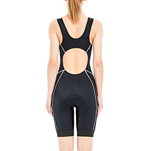 Catena Women's Triathlon Tri Suit Speedsuit Skinsuit Trisuit Sleeveless - Running Swimming Cycling Skin Suit