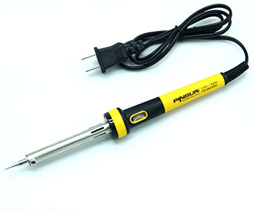 Electric Soldering Iron Kit 60W, with Power Indicator Light, 1 Solder Wire 1.0mm Dia, 1 Cleaning Sponge, 1 Stand - Thumbnail 3