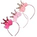 Candygirl 7Pack Girls Headband Crown Headband For Girls Princess Headbands For Girls