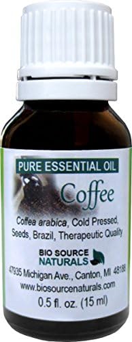 Coffee (Coffea arabica) Pure Essential Oil 0.5 Fl Oz / 15 Ml