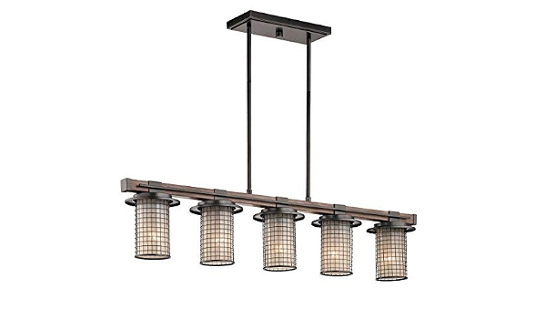 Kichler 43590AVI Five Light Linear 
