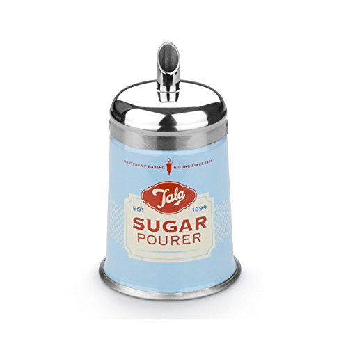 Tala Sugar Pourer, Blue/Silver/Red/Yellow