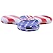 HAND SPINNER Wireless Bluetooth US Flag Triangle LED Fidget Hand Spinner EDC Focus Finger Toy for Kids ans Adults (H02)