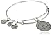 Alex and Ani Sacred Dove II Expandable Rafaelian Silver Bangle Bracelet