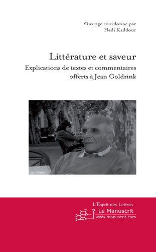 Littérature et saveur