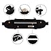 LARDROK Running Belt,Adjustbale Fitness Belt with Water Bottle, Waterproof Reflective Zipper Waist Pack for Runners, Race, Marathon, Hiking - Men and Women