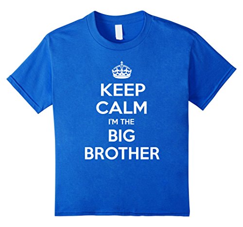 Unisex-child keep calm i m the big brother sibling gift…