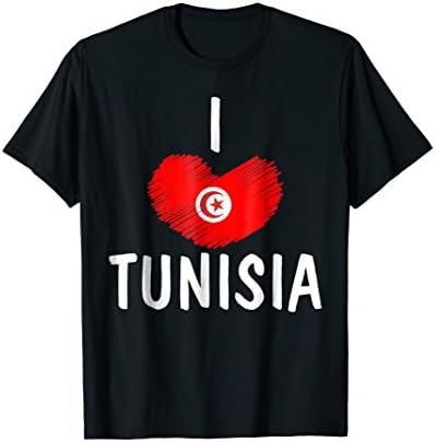Tunisia TeesI Love Tunisia T-Shirt - I Heart Tunisia Shirt