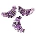 SUNYIK Purple Amethyst Loose Stone,for Jewelry Making,Bar Shileds Beads,Top Drilled,11Pcs/Set