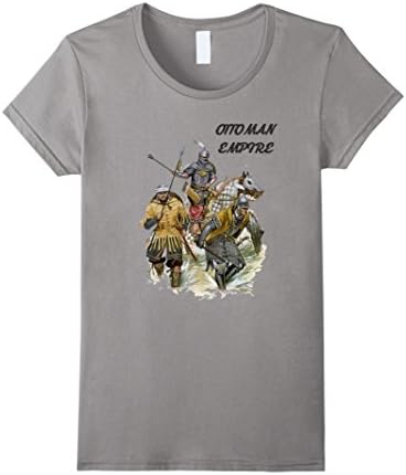 Womens Ottoman Empire Kayi Tribe Warriors T-Shirt Tee Shirt XL Slate