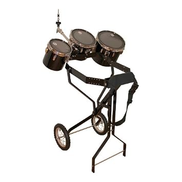 Schlagzeugwagen Mit 3 Toms Hi Hat Halterung Amazon De