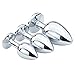 Dxhycc 3 Piece Jewelry Anal Plug, 3 Size Luxury Jewelry Design Fetish Anal Butt Plug Anal Trainer Toys Sex Toy Love Games for Experienced Users and Beginners Women Men (Light Blue)thumb 4