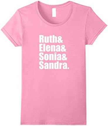 Womens Supreme Court Female Justices T-Shirt Medium Pink