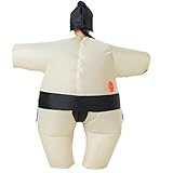 YEAHBEER Inflatable Costumes | T-REX Costume | Halloween Cosplay Costume| Blow Up Costume - Suit for Adult/Kid … (E-Sumo Kid)