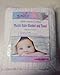 Qutie 10 Layer Muslin Cotton Dual Baby Blanket and Towel with Bamboo Baby Washcloth - White