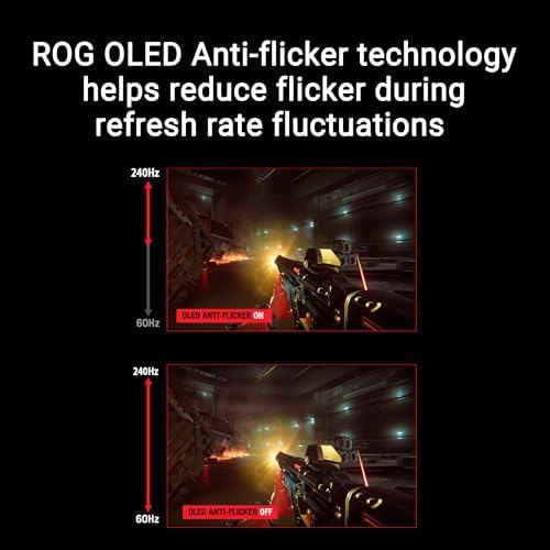 ROG Strix XG27AQDMES 27 Zoll QHD 240Hz OLED Gaming Monitor QD-OLED