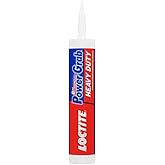 Loctite Power Grab Express Heavy Duty Construction Adhesive, 9 fl oz Cartridge, 1 Pack - Versatile Constuction Glue for Wood, Wall, Tile, Foam Board &amp; More