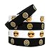 KINREX Emoji Bracelets Silicone Wristbands Party Favors Toys for Kids and Adults - Great Supplies for Classroom, Games, School, Birthday Bags, Prizes - 10 Pieces Per Pack