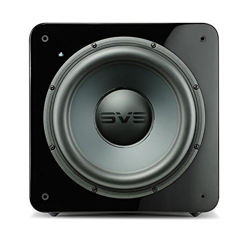 Dual SVS SB-2000 Subwoofer (Piano Gloss Black) - 12-inch Driver, 500-Watts RMS, Sealed Cabinet