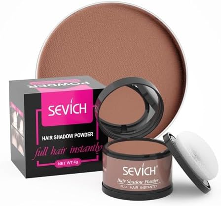 Sevich Hairline Powder 4g - Natural Hair Concealer Shadow For Thinning Hair, Unisex With Keratin