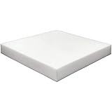 FOAMMA (1-Pack) 2" x 18" x 18" HD Upholstery Foam High Density Foam (Chair Cushion Square Foam for Dinning Chairs, Wheelchair