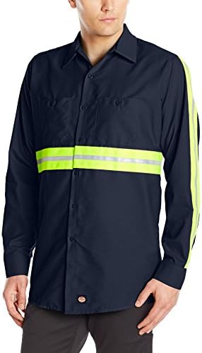 Men's Industrial 2 Piece Lined Collar Work Shirt