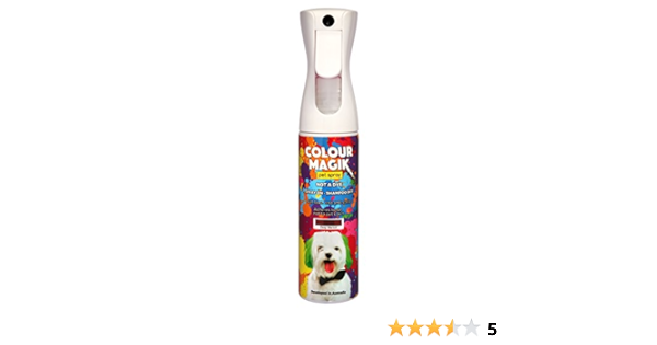 dog hair spray paint