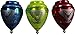 3 Pack Cobra Durable Plastic Spin Tops & Metal Tip Made in Mexico - Trompo Mexicano Modelo Cobra Plástico Durable & Punta de Metal (Pack of 3 Assorted Colors)