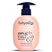 Babyology All Natural Baby Wash and Shampoo - 100% Edible Ingredients - with Organic Rose Water (Unscented) - Good for Sensitive Skin - Non Toxic - Tear Free (Scents & Packs Vary)