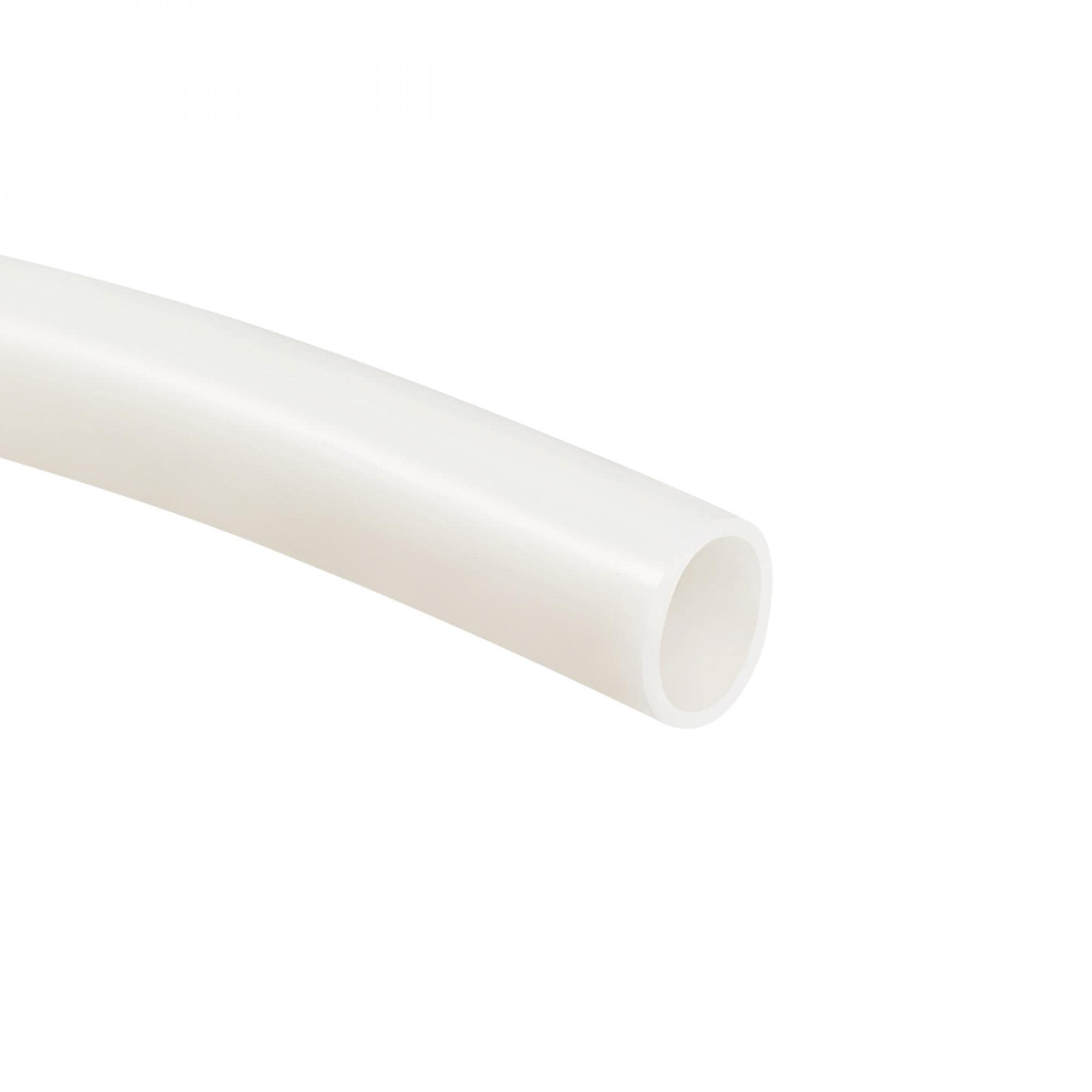 Sourcingmap Silicone Tube 25mm ID x 31mm OD 3.3ft Rubber Tubing White for Pump Transfer