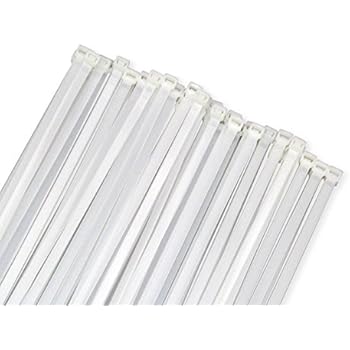 Wide Large 120LBS Tensile 12 Inch Heavy Duty White Industrial Durable Cable Ties Garden Ties 50 Pack