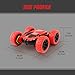Rimila Electric RC Stunt Cars 2WD Off Road Remote Control Vehicles 2.4GHz Racing Vehicle LED Headlights Extreme High Speed 7.5MPH 360 Degree Rolling Rotating Rotation(Battery Not Included)